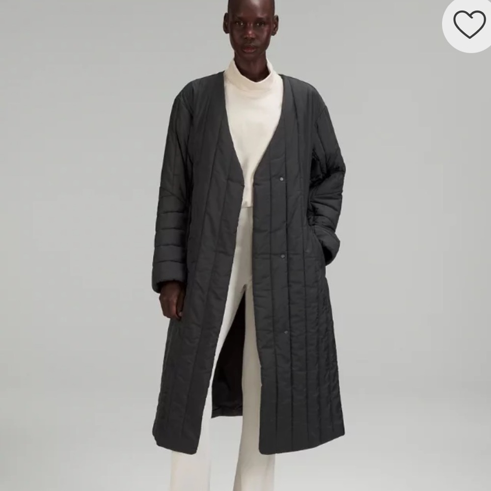 Lululemon Belted Long Coat